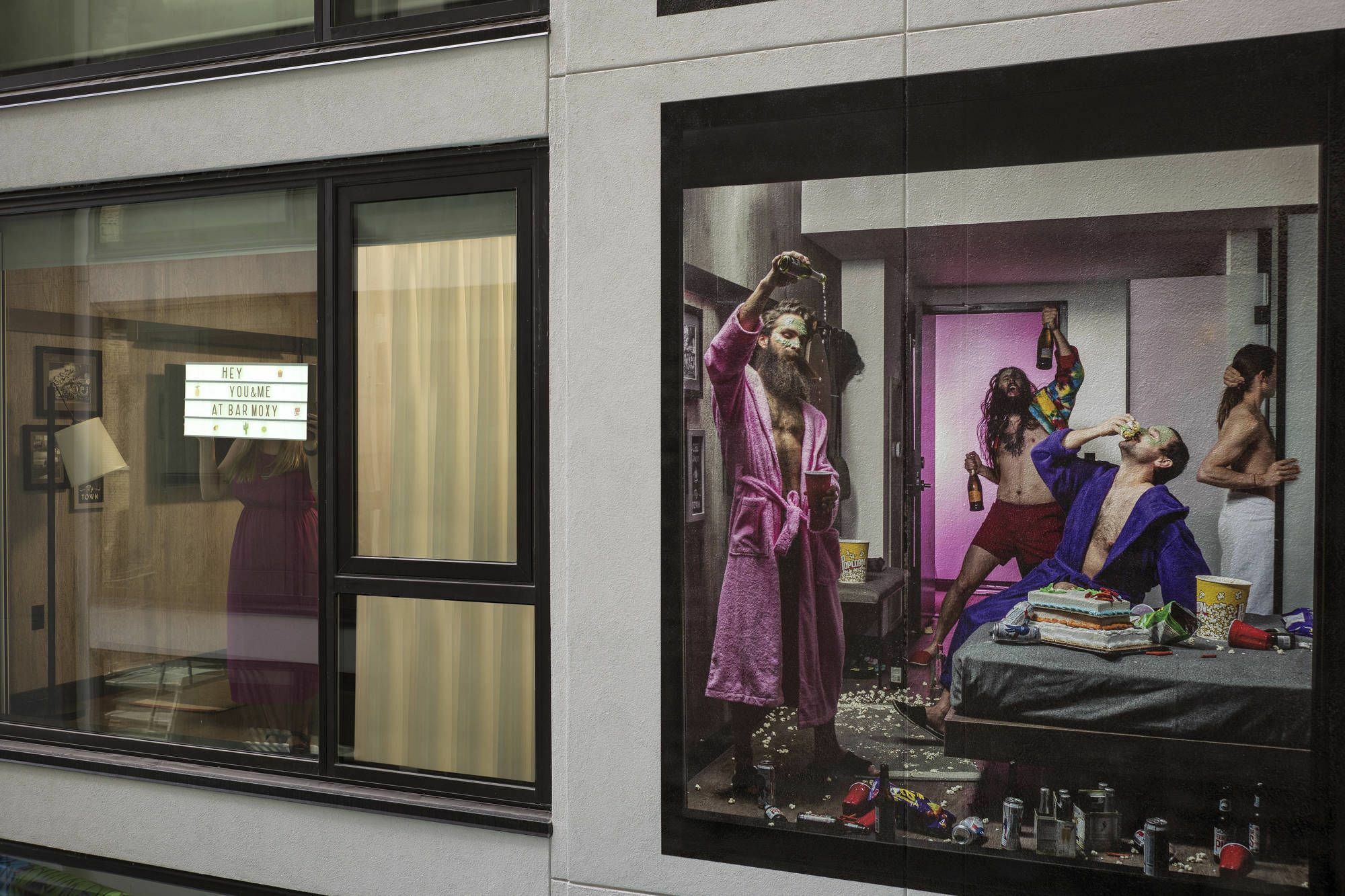 Отель Moxy Chicago Downtown Экстерьер фото