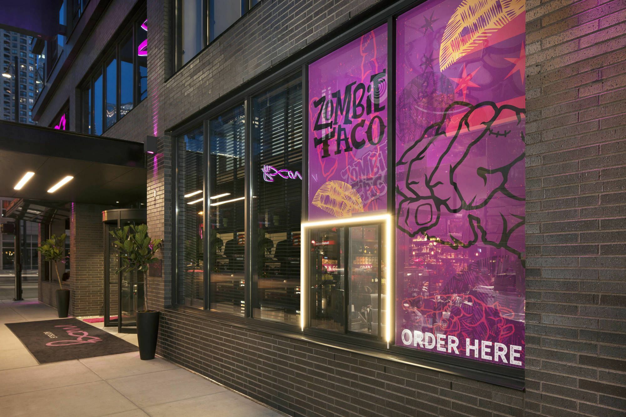 Отель Moxy Chicago Downtown Экстерьер фото